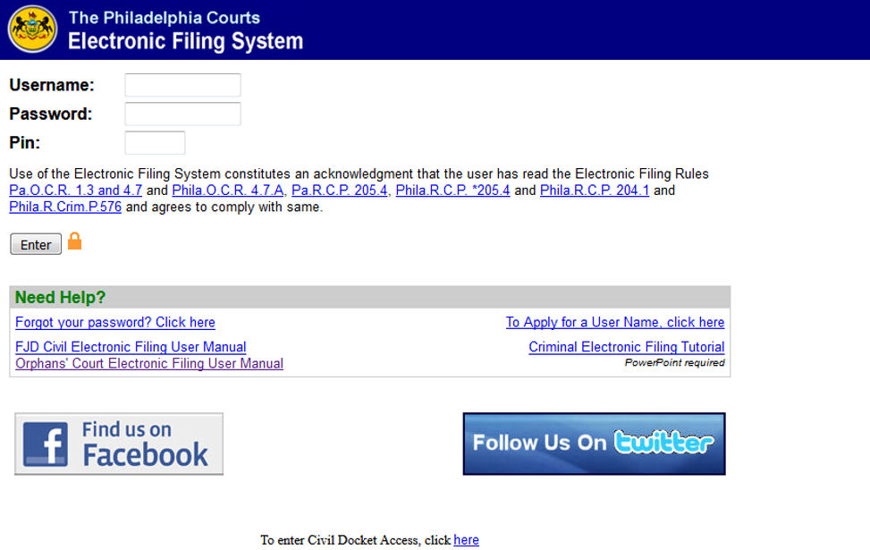 Public Access To Court Information